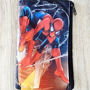 NEW spider man pencil bag or make up bag